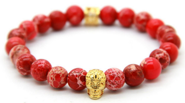 Red Skull Bracelet