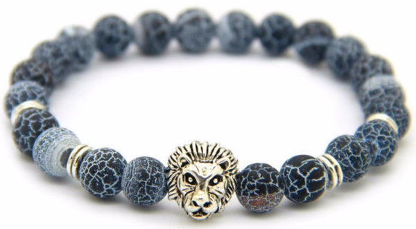 Space Gray Lion Bracelet