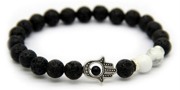 2 Pack: Hamsa & Buddha Bracelets