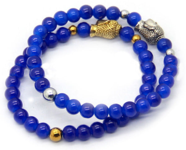 Blue Buddha Bracelet