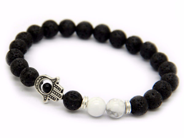 Black Hamsa Bracelet