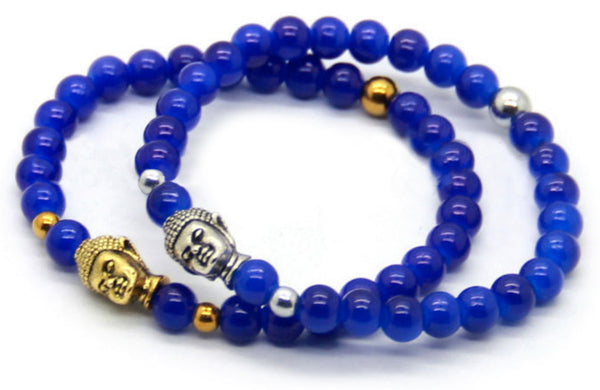 Blue Buddha Bracelet