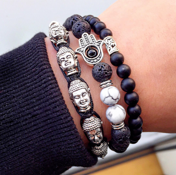 Buddha Heads Bracelet