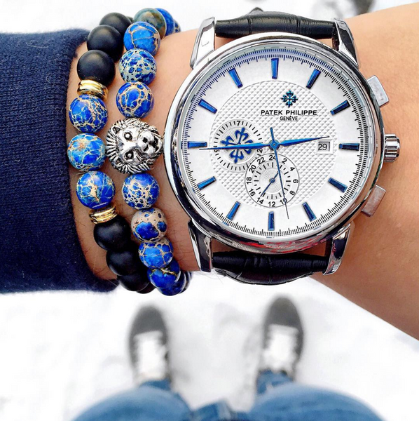 Blue Lion Bracelet