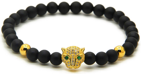 18kt Small Leopard Bracelet