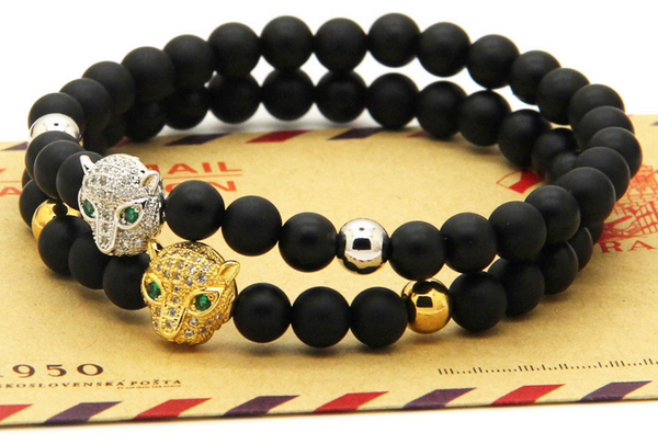 18kt Small Leopard Bracelet