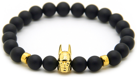 18kt Gold Batman Bracelet