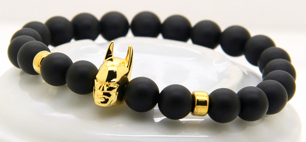 18kt Gold Batman Bracelet