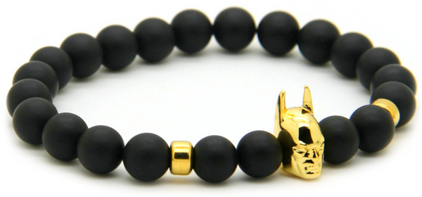 18kt Gold Batman Bracelet