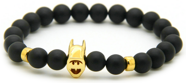 18kt Gold Batman Bracelet