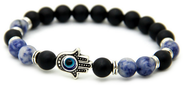 Blue Hamsa Bracelet