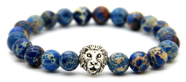 2 Pack: Lion and Stone Bracelets