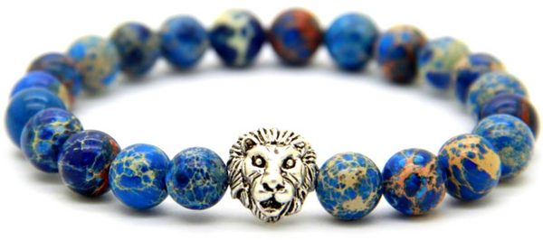 Blue Lion Bracelet