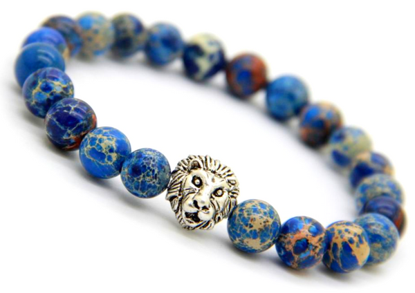 Blue Lion Bracelet