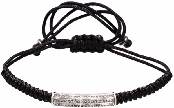 18kt Braided Macrame Bracelet