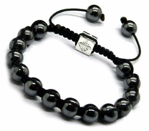 Black Bead Bracelet