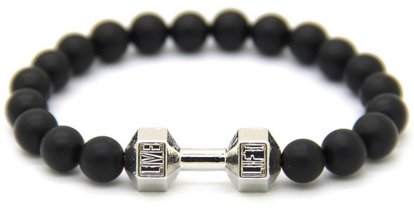 Dumbbell bracelet