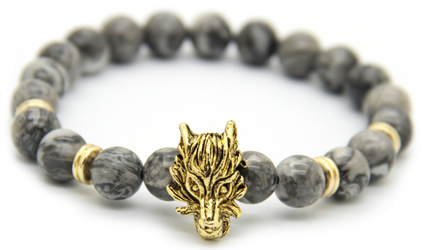 Gray Wolf Bracelet