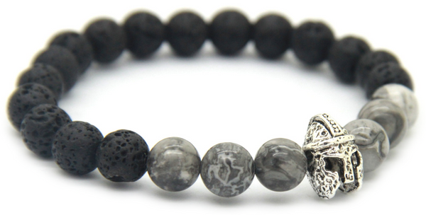 Gray Warrior Bracelet