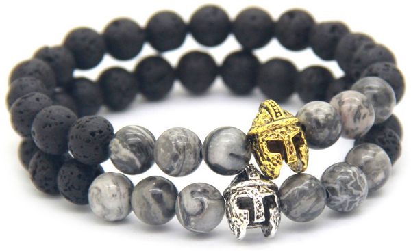 Gray Warrior Bracelet