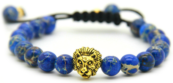 Blue Lion Bracelet