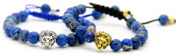 Blue Lion Bracelet