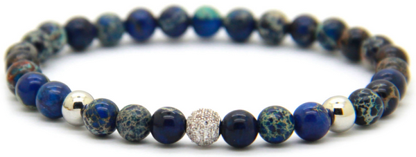 18kt Sediment Macrame Bracelet