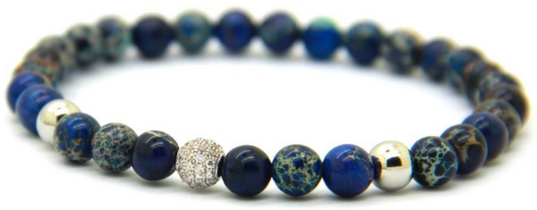 18kt Sediment Macrame Bracelet