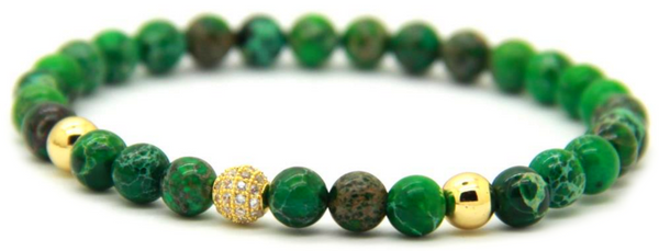 18kt Sediment Macrame Bracelet