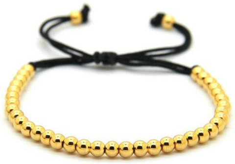 18kt Simple Macrame Bracelet