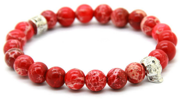 Red Skull Bracelet