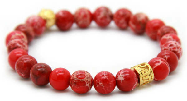 Red Skull Bracelet