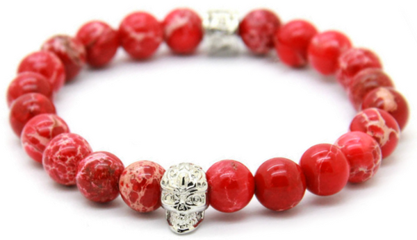 Red Skull Bracelet