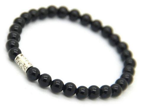 Simple Black Bracelet