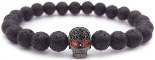 Lava Skull Bracelet