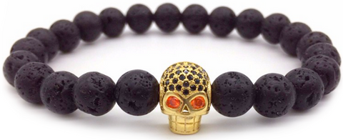 Lava Skull Bracelet