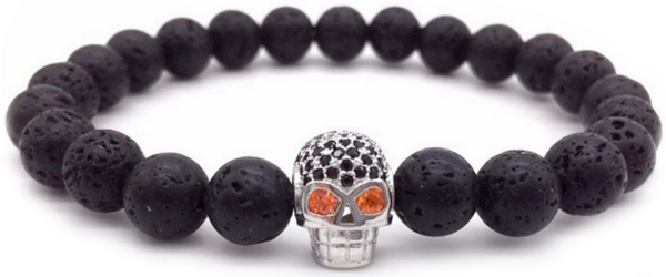 Lava Skull Bracelet