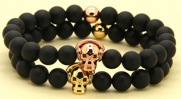 Skull Headphones Bracelet