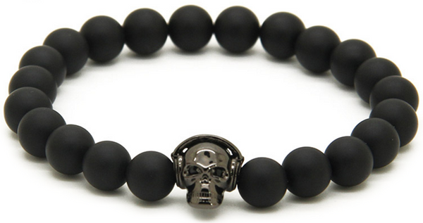 Skull Headphones Bracelet