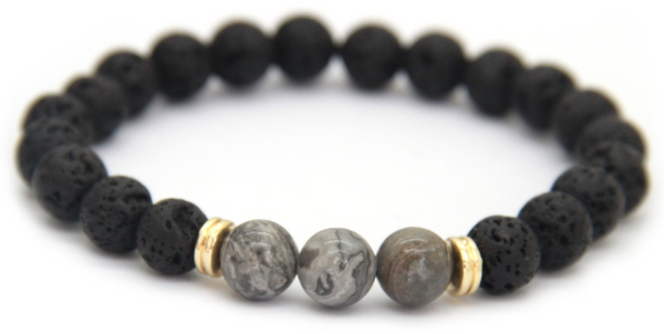 Stone Lava Bracelet