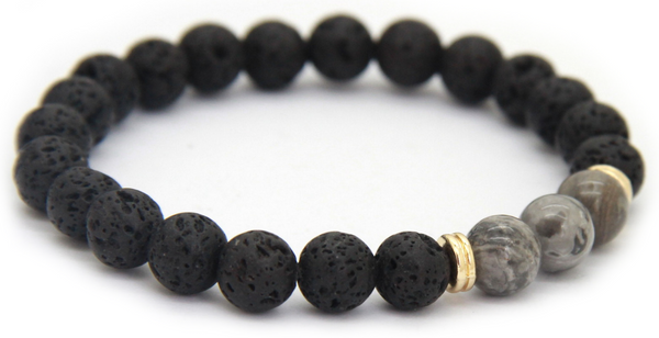 Stone Lava Bracelet