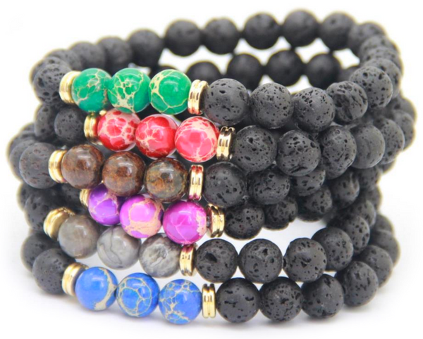 Stone Lava Bracelet