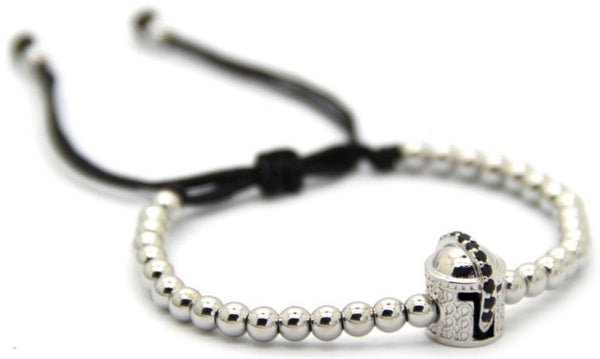 18kt Warrior Helmet Bracelet