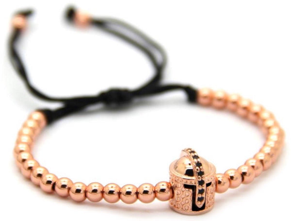 18kt Warrior Helmet Bracelet