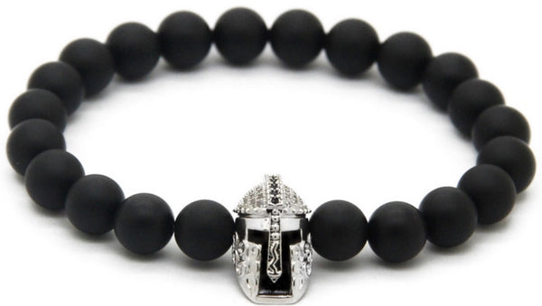 18kt Warrior Helmet Bracelet