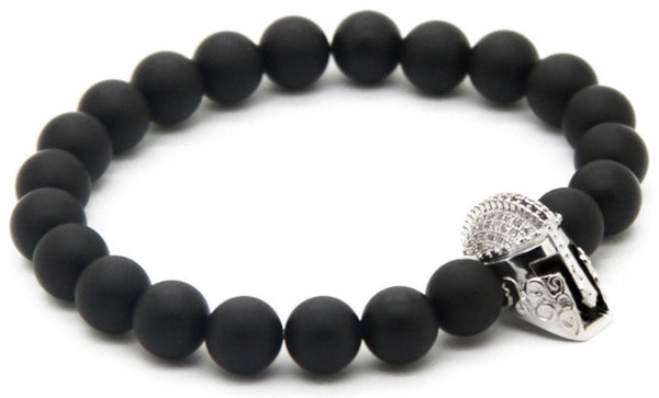 18kt Warrior Helmet Bracelet