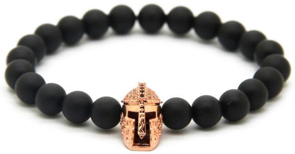 18kt Warrior Helmet Bracelet