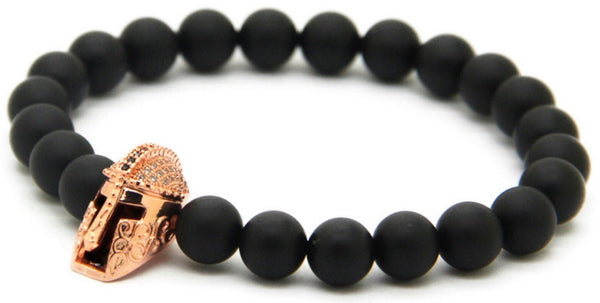 18kt Warrior Helmet Bracelet