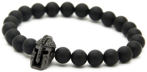 18kt Warrior Helmet Bracelet