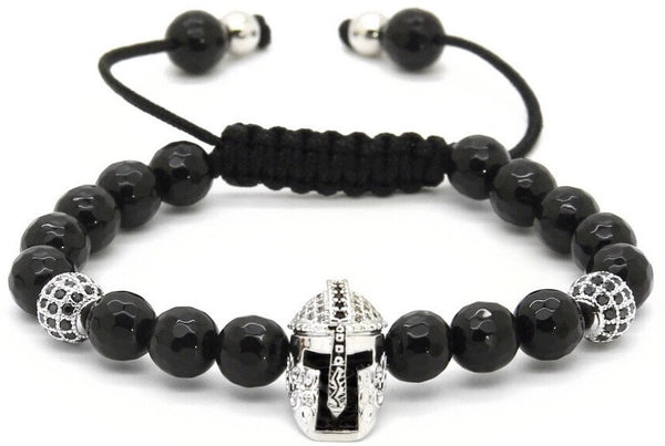 18kt Warrior Helmet Bracelet